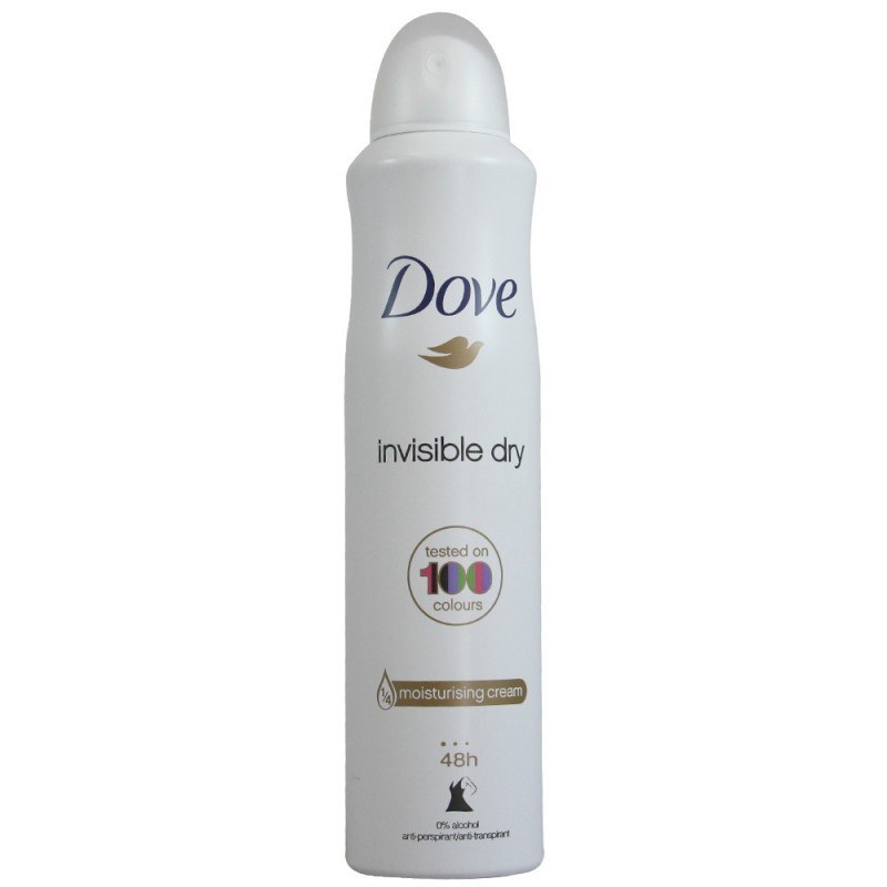 Dove deo spray femei 250ml Invisible Dry