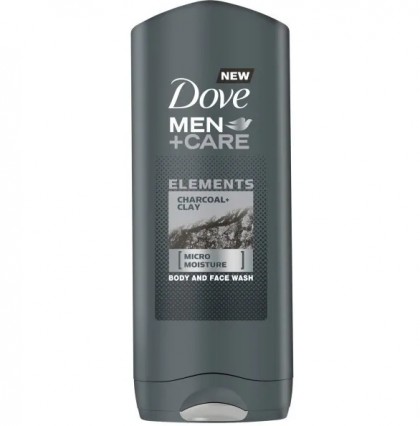 Dove gel dus barbati 250ml Charcoal Clay