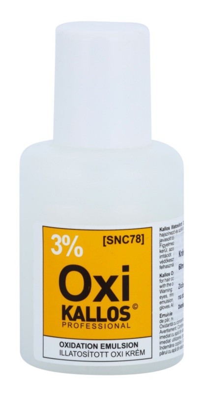 Kallos crema oxidanta 60ml 3%