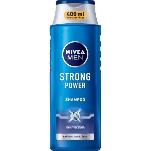 Nivea sampon barbati 400ml Strong Power
