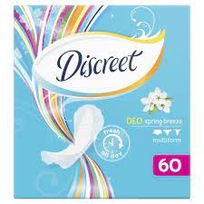 Discreet absorbante zilnice Deo 60 buc Spring Breeze