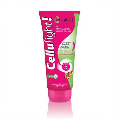 Elmiplant gel anticelulitic pentru drenaj Cellufight 200ml