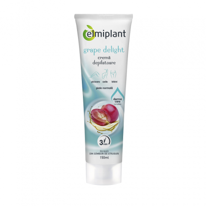 Elmiplant crema depilatoare piele normala ulei samburi struguri 150ml