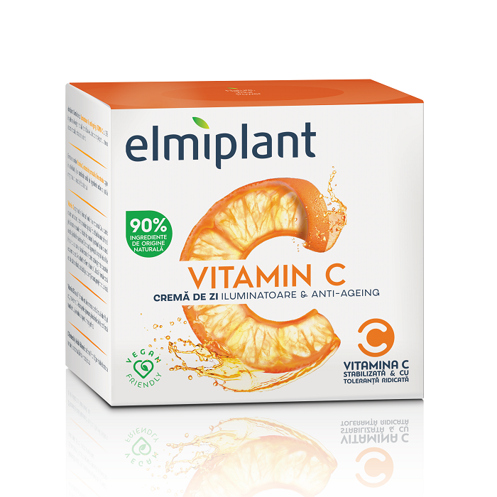 Elmiplant crema de zi Vitamic C iluminatoare si anti-ageing 50ml