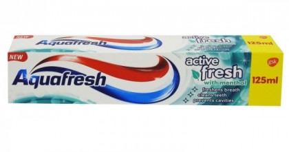 Aquafresh pasta de dinti 125ml Active Fresh menthol