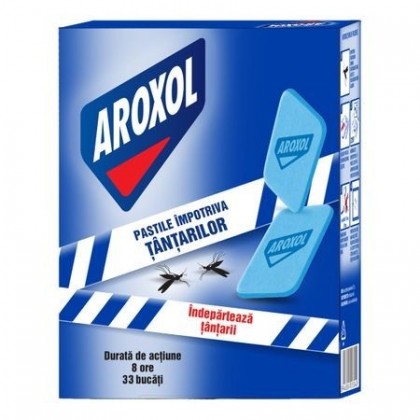 Aroxol pastile impotriva tantarilor 33buc