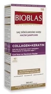 Bioblas sampon Anticadere 360ml Collagen Keratina