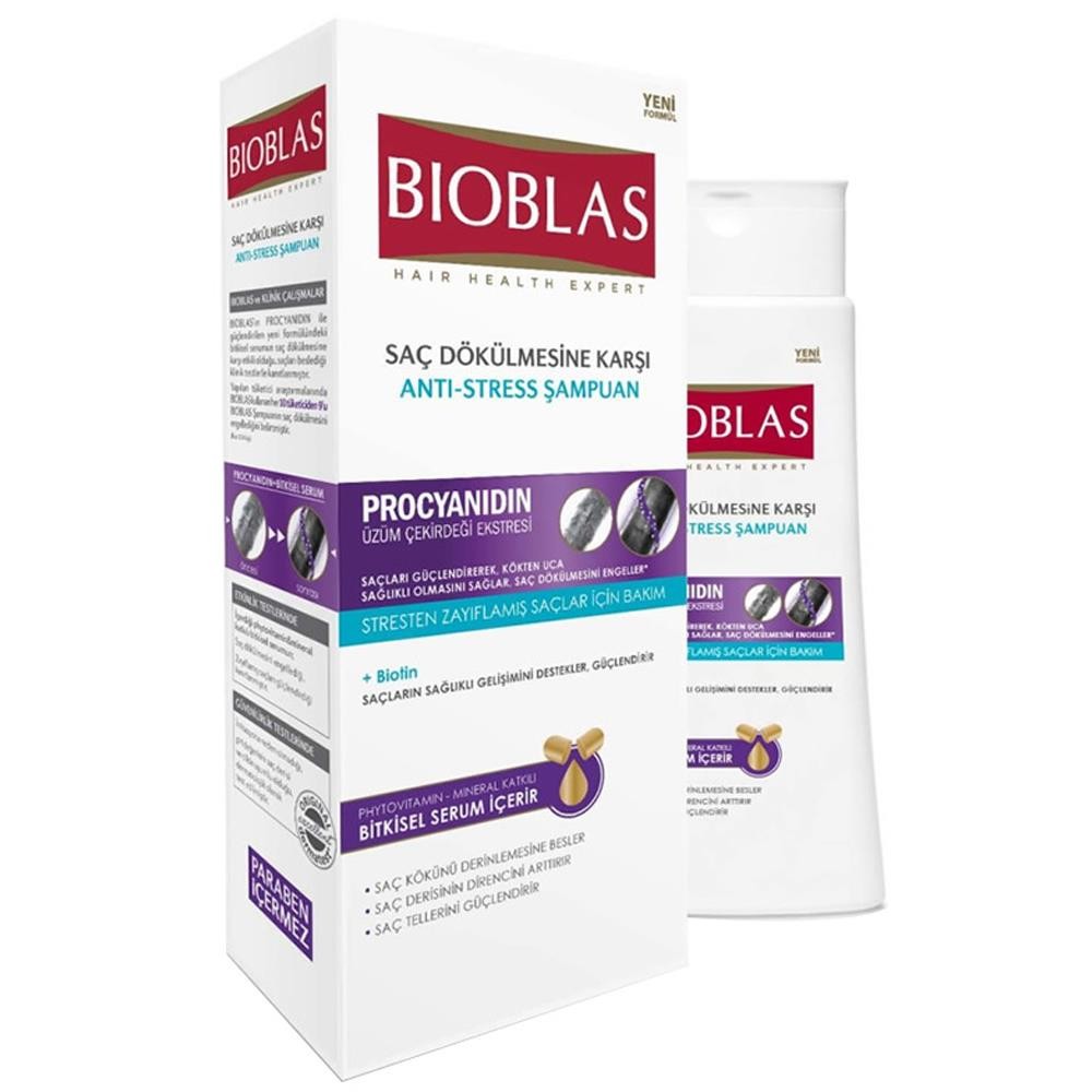 Bioblas sampon 360ml Anti-Stres Procyanidin