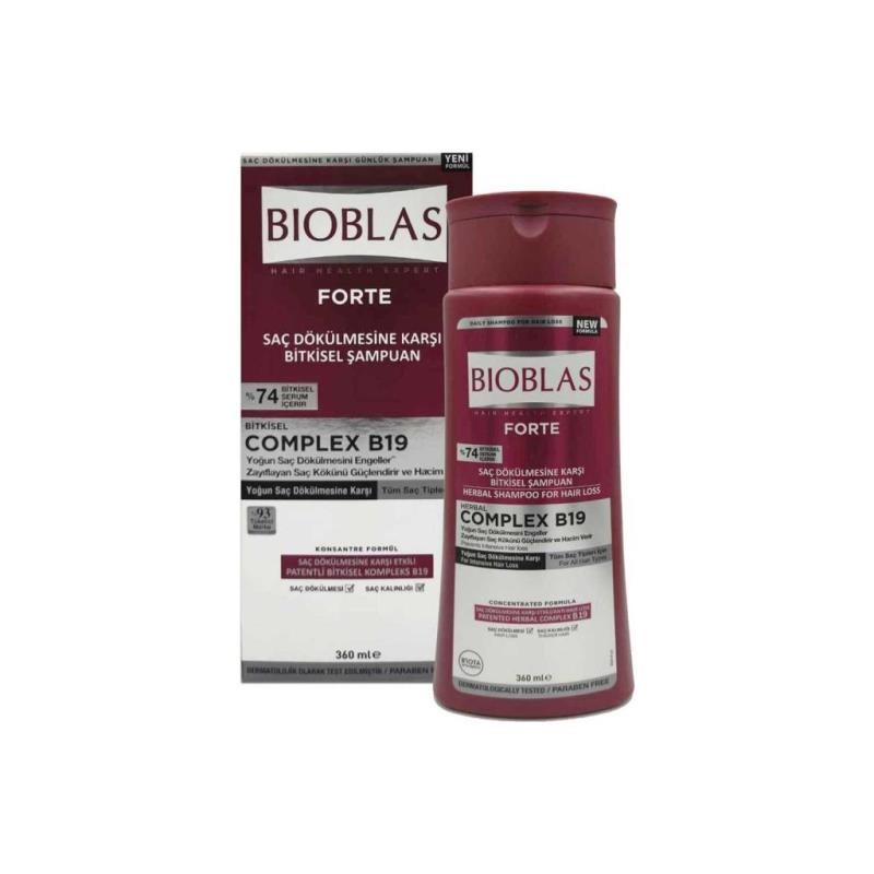 Bioblas sampon 360ml Forte Complex B19