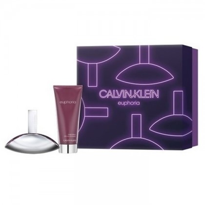 Calvin Klein Euphoria set cadou apa de parfum 50ml si lotiune corp 100ml