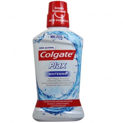 Colgate apa de gura 500ml Plax Whitening