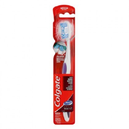 Colgate periuta de dinti 360 Optic White Medium