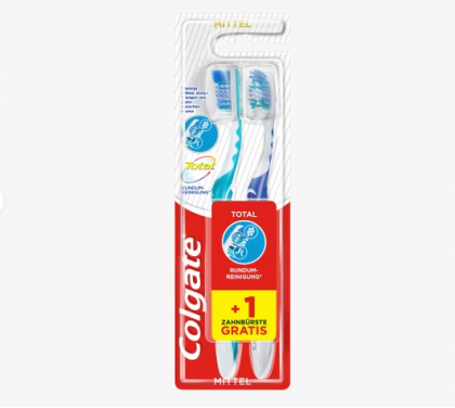 Colgate periuta de dinti Total Medium 2buc