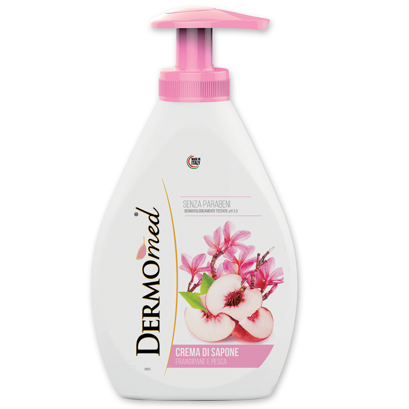 Dermomed sapun lichid 1l Frangipani si Piersica