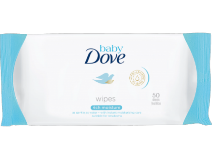 Dove Baby servetele umede 50buc Rich Moisture