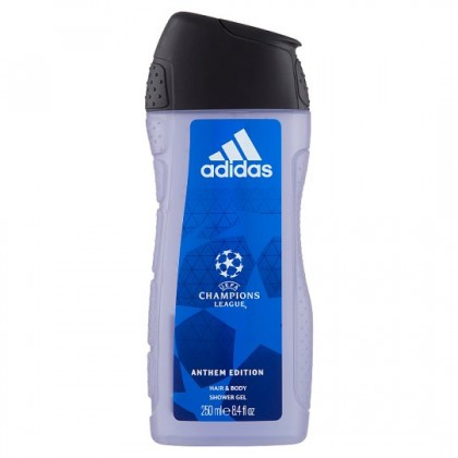 Adidas gel dus barbati 250ml UEFA Anthem Edition