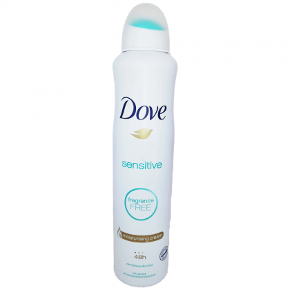 Dove deo spray femei 250ml Sensitive