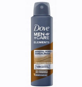 Dove deo spray barbati 150ml Mineral Powder Sandalwood