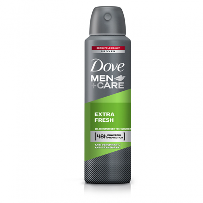 Dove deo spray barbati 150ml Extra Fresh