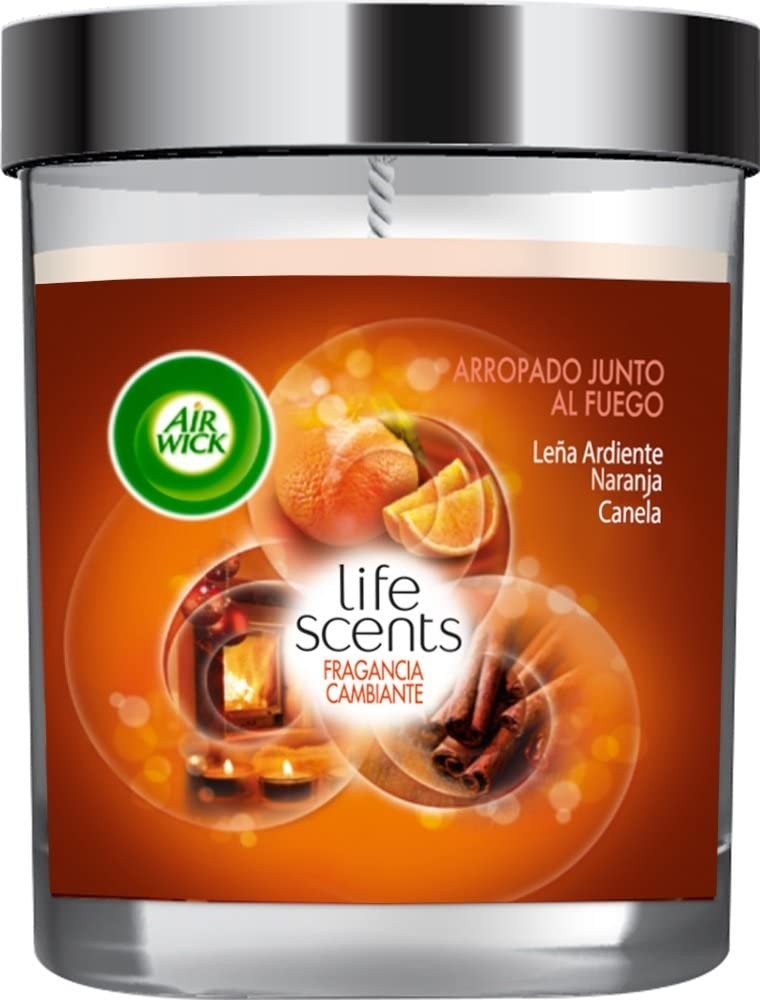 Air Wick lumanare parfumata 140gr Orange
