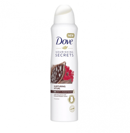 Dove deo spray femei 150ml Nurturing Ritual Cocoa Hibiscus