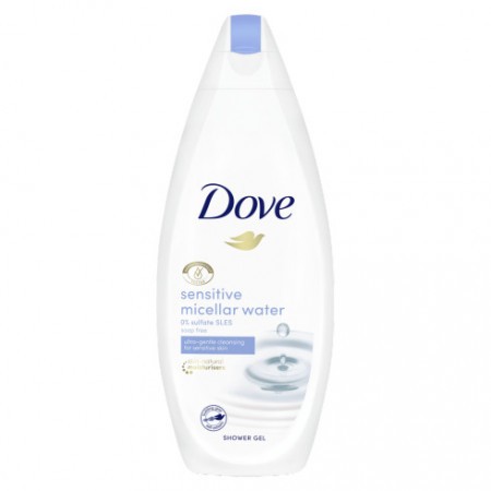 Dove gel dus femei 250ml Sensitive Micellar Water