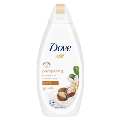 Dove gel dus femei 250ml Shea Butter si Vanilie