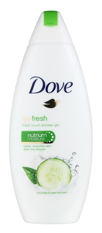 Dove gel dus femei 250ml Go Fresh Castravete si Ceai Verde