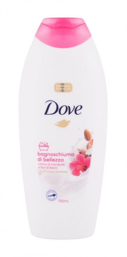 Dove spuma pentru baie 700ml Migdale Hibiscus