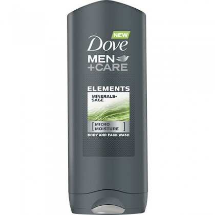 Dove gel dus barbati 400ml Minerals Sage