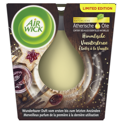 Air Wick lumanare parfumata 105gr Vanilie