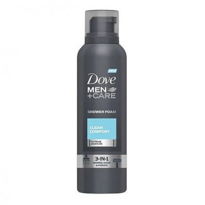 Dove spuma pentru dus barbati 200ml Clean Comfort