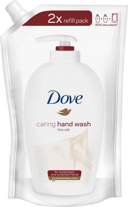 Dove rezerva sapun lichid 500ml Fine Silk