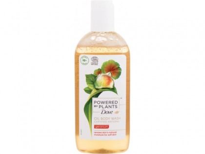 Dove ulei dus Powered by Plants 250ml Geranium