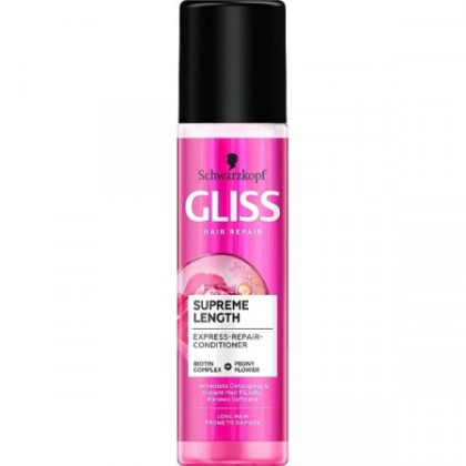 Gliss tratament spray pentru par Supreme Length 200ml