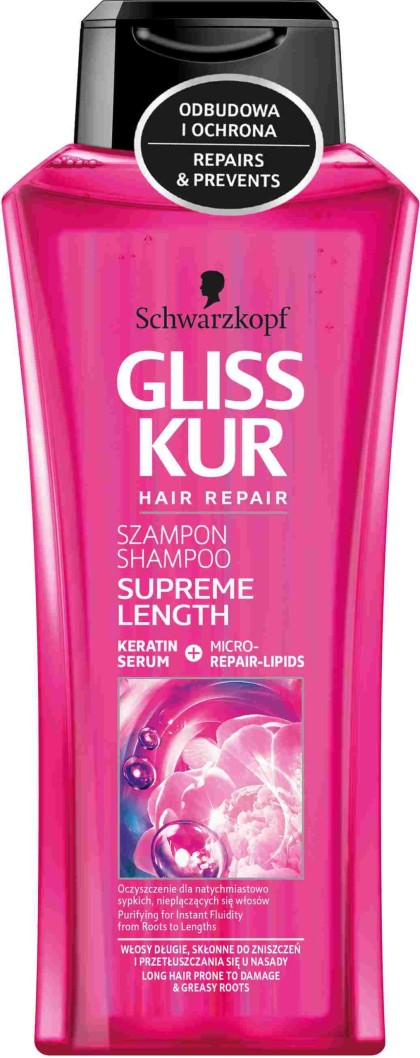 Gliss sampon Supreme Length 400ml