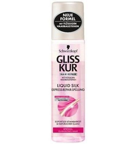 Gliss tratament spray pentru par Liquid Silk 200ml