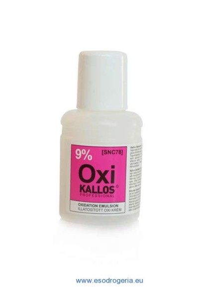 Kallos crema oxidanta 60ml 9%