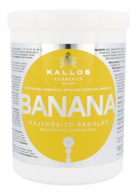 Kallos tratament pentru par 1l Banana