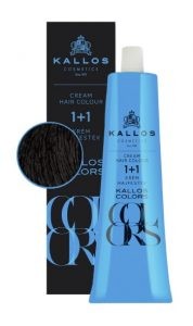 Kallos vopsea de par crema Colors 60ml 1N