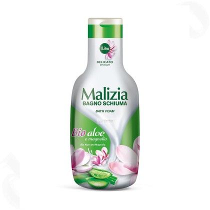 Malizia spuma de baie 1l Bio Aloe si Magnolie