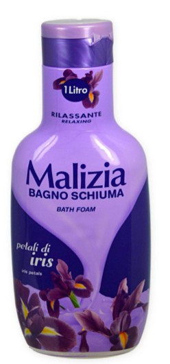 Malizia spuma de baie 1l Iris