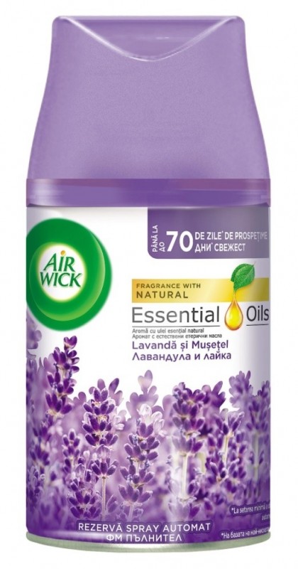 Air Wick rezerva spray Freshmatic 250ml Lavanda si Musetel