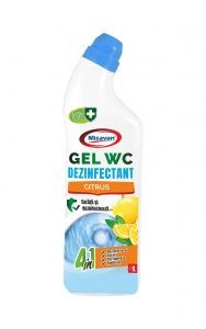 Misavan gel dezinfectant toaleta 4in1 1l Citrus