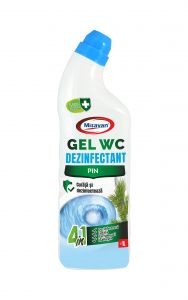 Misavan gel dezinfectant toaleta 4in1 1l Pin