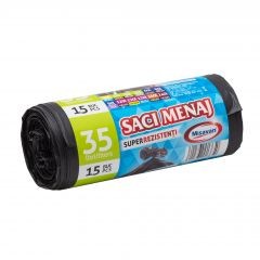 Misavan saci menajeri 35l 15 bucati