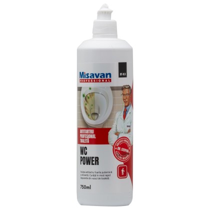 Misavan antitartru toaleta WC Power 750ml