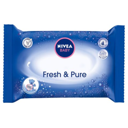 Nivea Baby servetele umede 63 bucati Fresh Pure