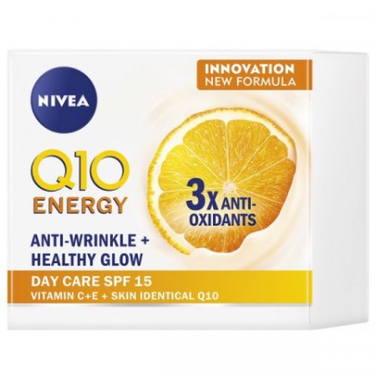 Nivea crema antirid de zi Q10 Energy FPS 15 50ml