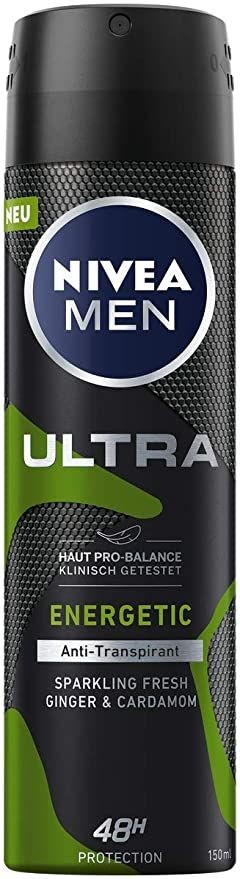 Nivea deo spray barbati 150ml Ultra Energetic